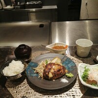 鉄板焼き 太縁 - 