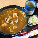 Buzou Soba Mankichirou - ♪カレー南蛮蕎麦¥780