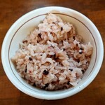 RESTAURANT　Fun Fun - 白米に赤米混ぜてるご飯