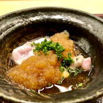 青空 - 銚子金目鯛のおろし醤油　身がほぐれます♫