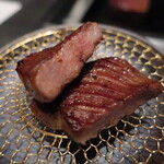 北海道焼肉 北うし - 3週間熟成/知床和牛タン元の厚切り 2022.5月