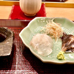 青空 - 室津鳥貝　淡路真子鰈　