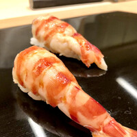 青空 - 大振りの車海老　この美味しそうな事