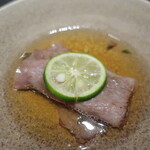 北海道焼肉 北うし - びえい和牛サーロインの焼き好き 2022.5月