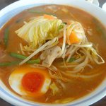 函館ラーメン藍 - ちょい辛味噌野菜ラーメン：７３０円