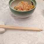 都ホテル 岐阜長良川 - レタスと蟹肉の炒飯