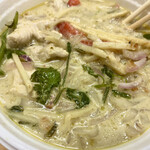 さいとう食堂 - 【グリーンカレーフォー】辛くてクリーミーなスープが最高です！