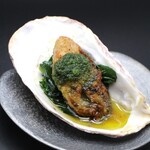 Oyster parsley butter/salt lemon