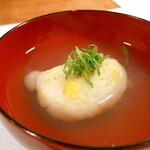 酒肴 新屋敷 - トウモロコシのしんじょう