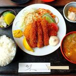 Sousaku Kicchin Tsukasa - さくさくコロッケと海老フライ定食 880円