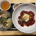 冷麺館 - ビビン麺定食 1,430円