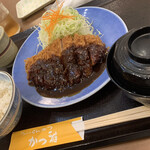 かつ雅 - 料理写真:味噌ロースカツ定食中160g 1650円
