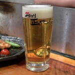 やきとり 正や - 熟撰生ビール