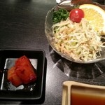 蔓牛焼肉 太田家 神戸元町店 - ランチのサラダ
