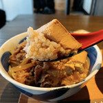 ますきち - 国産黒毛和牛の肉豆腐めし
