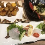 京都ことこと - 刺身の造りとかの単品も頼めるが、品数は少ない。