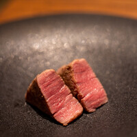 焼肉 うしみつ 恵比寿本店 - 2022.5 和牛ヒレのうしみつ焼き ～瞬間燻製～