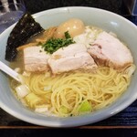 塩そば専門店 桑ばら - 太刀魚とあさりの中華そば（塩）