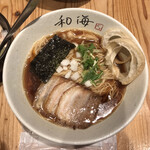 らーめん専門 和海  - 鯛醤油ラーメン