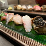 ゆう心 - 私は海老アレルギーですので、熟成したフエダイに替えてくださいました。