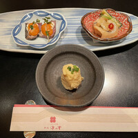 赤坂 津つ井 総本店 - つまみ、前菜二品