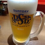 Yakiniku No Watami - パーフェクトサントリービール