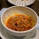 東京チャイニーズ 一凛 - 山椒麺、タレの三段活用