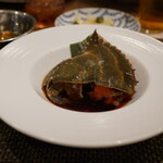 東京チャイニーズ 一凛 - 渡り蟹の紹興酒漬け