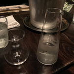 石の蔵 - 仙禽　純米吟醸　グラスもいいですねー。