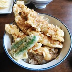 天ぷら 水谷 - 穴子天丼　