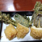 やぶ砂 - ゆばと旬の野菜の天ぷら！