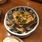 Kuimonya Okamura - すじ肉豆腐。ほぼおでん。