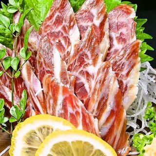 marbled horse sashimi