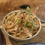 海老丸らーめん - ペペロンメンマ