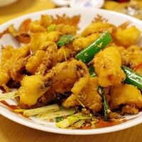 喜記 - イカのスパイスソルト妙め