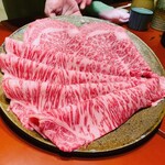 すき焼割烹 日山 - 本日のお肉