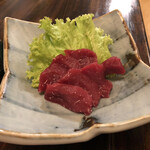 居酒屋 お箸の国 - 鯨の赤身