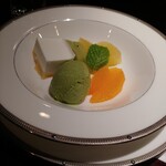 ステーキハウスハマ - ハマランチ 5500円デザート