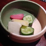 ステーキハウスハマ - ハマランチ 5500円お新香