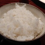 ステーキハウスハマ - 白飯