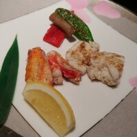 ステーキハウスハマ 札幌店 - ハマランチ 5500円 ・タラバ蟹の鉄板焼き 