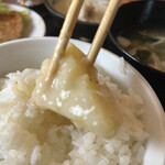 わ楽 - シチューのジャガイモ　オンザライス  