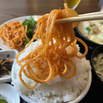 わ楽 - ナポリタン　オンザライス  