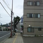 そば処 久楽 - 宮町方から店頭をパチリ♪