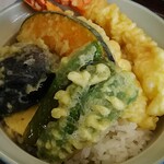 そば処 久楽 - 「天丼」アップで♪