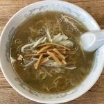 かつ平 - ラーメンしお味のアップ