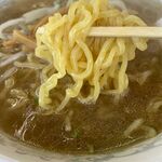 かつ平 - ラーメンしお味の麺