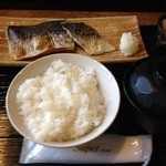 魁人 - サゴチの西京漬けとサバの塩焼き定食