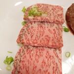 焼肉永楽 - 但馬牛背ロース