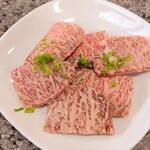 焼肉永楽 - 但馬牛背ロース